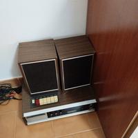 radio con mangiacassette e