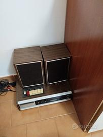 radio con mangiacassette e