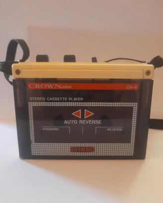 Walkman Musicassette Crown Japan
