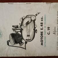 ALPINO Motore E.48 – Catalogo Parti Ricambio