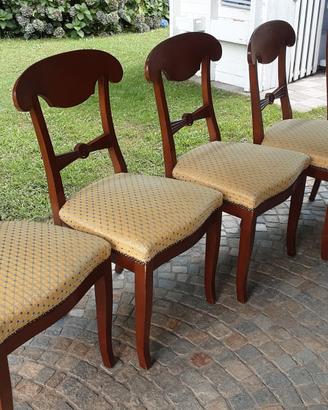 Sei sedie stile classico - realizzo
