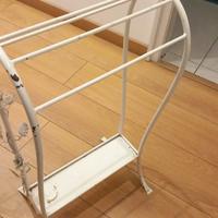 portasciugamani in ferro battuto artigianale