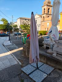 ombrellone da giardino quadrato 