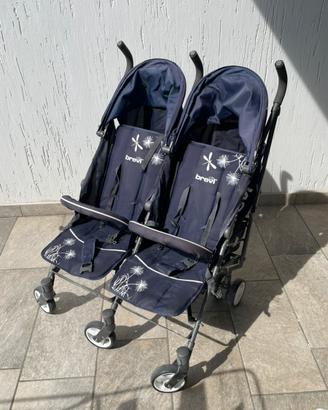 Passeggino doppio gemellare Brevi