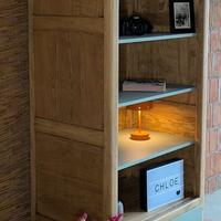 Libreria rustica/moderna in Legno – Pezzo Unico Re