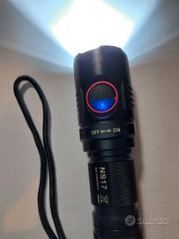 Torcia led ricaricabile potente Soonfire NS17