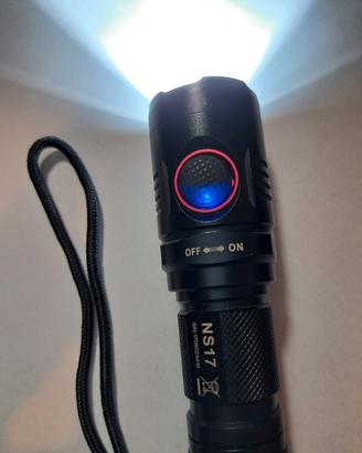 Torcia led ricaricabile potente Soonfire NS17