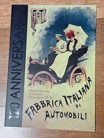 Folder filatelico FIAT Fabbrica Italiana Automobil