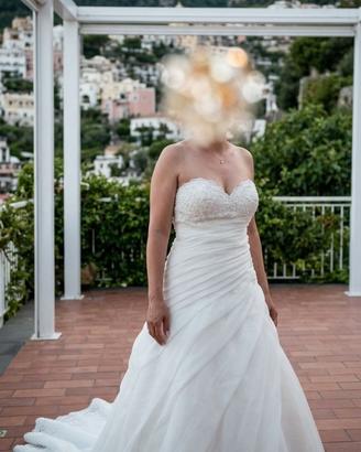 Abito da Sposa da Sogno  con  Scollo a Cuore