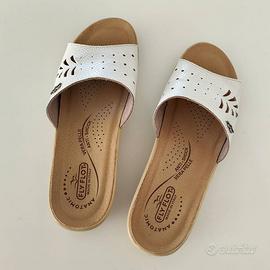 Sabot ciabatta Fly Flot in pelle donna tg 40