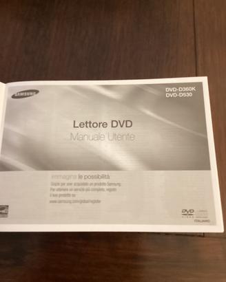 Lettore DVD Samsung mod D630K