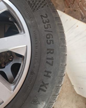 pneumatici invernali con cerchi originali Audi Q5 