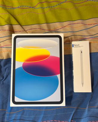 ipad 10a generazione, 256 gb, 2024 + pennetta
