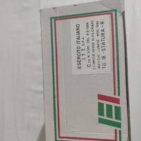 Esercito Italiano 2 Camicie manicalunga 18StaturaR