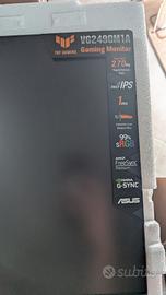 Monitor Asus Gaming 270hz 1ms 24'