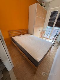 Letto IKEA una piazza e mezza + materasso