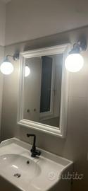 Specchio IKEA TOFTBYN, 65x85 cm, bianco