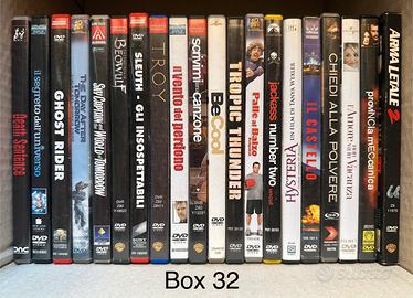 (Box 32 - 33) Film dvd ex-noleggio