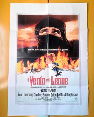 Poster da Manifesto FILM : Il VENTO e il LEONE