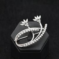 SPILLA VINTAGE IN ORO BIANCO 18 KT DIAMANTI 0.95CT