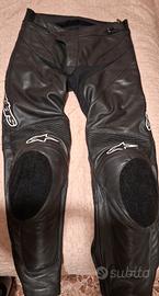 pantaloni in pelle Alpinestar taglia 56 non  sped.
