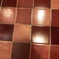 Piastrelle rosso scuro ceramica 10x10