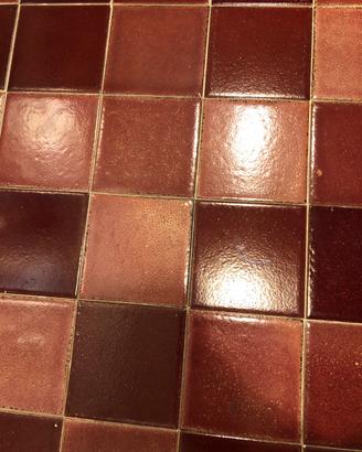 Piastrelle rosso scuro ceramica 10x10