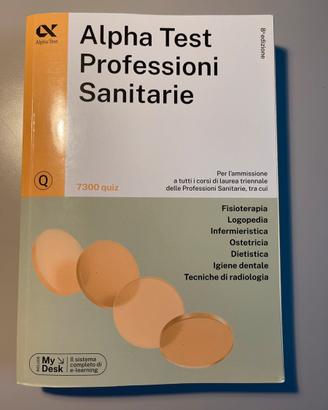 Manuale Alpha test Professioni sanitarie