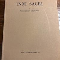 Inni Sacri di Alessandro Manzoni  con manoscritti