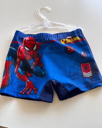 Costume bambino spiderman misura 3/4 anni 98/104