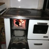 Stufa economica a legna