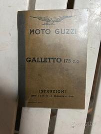 uso e manutenzione galletto 175cc