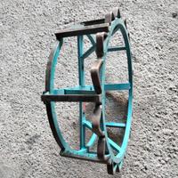 Ruote in ferro x falciatrice