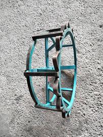 Ruote in ferro x falciatrice