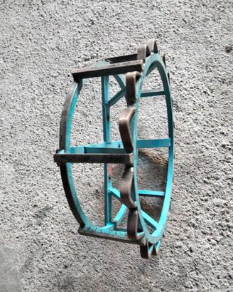 Ruote in ferro x falciatrice
