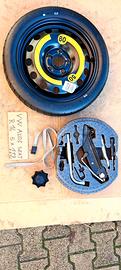 ruotino 125/70 r16 vw audi