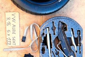 ruotino 125/70 r16 vw audi