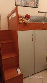 letto con soppalco