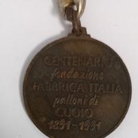 Portachiavi Centenario Fabbrica Palloni Cuoio