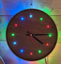 Orologio a parete autocostruito