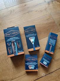 kit completo regolabarba  King C- Gillette