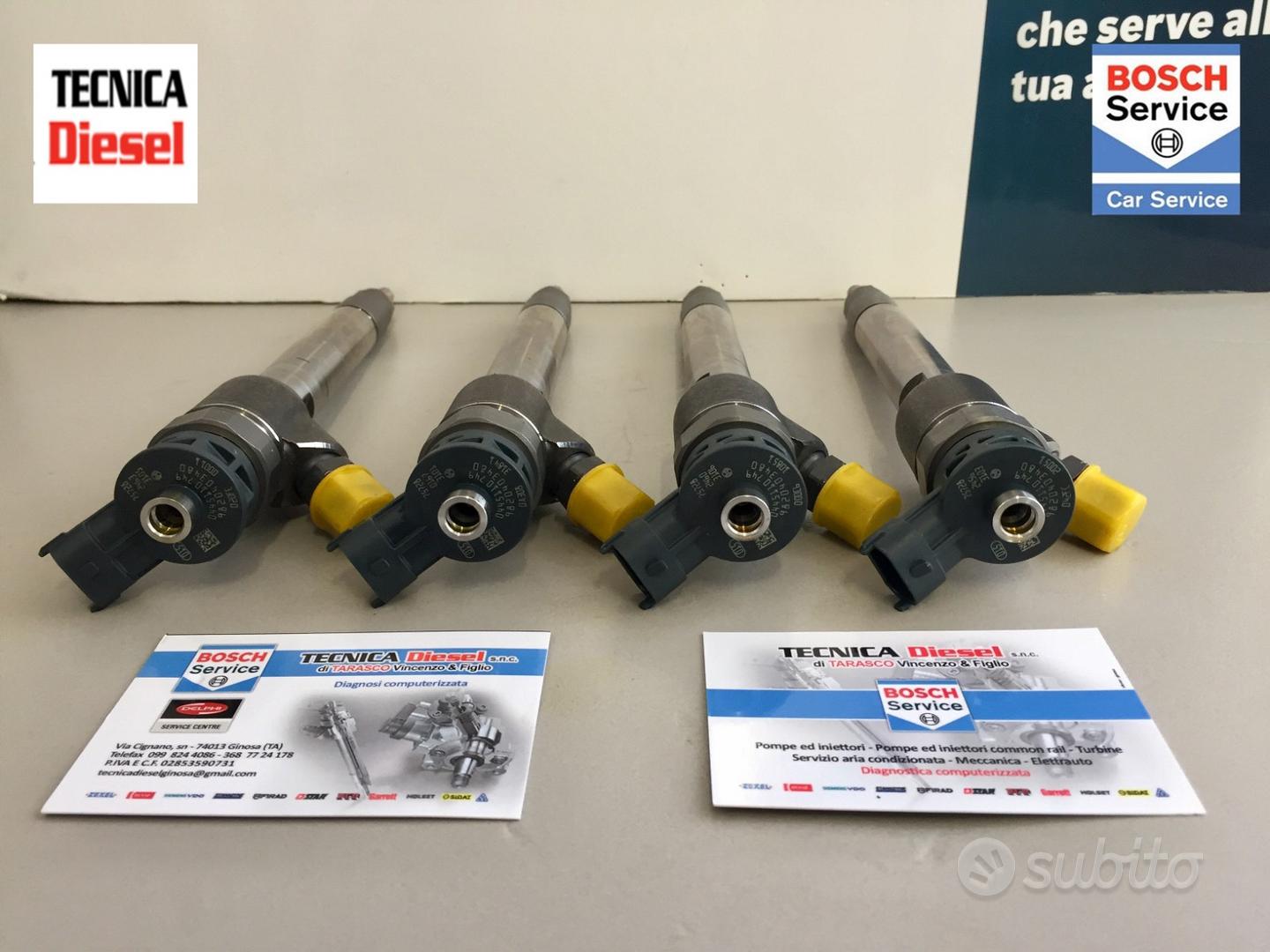 Subito - BOSCH CAR SERVICE TECNICA DIESEL TARASCO - Iniettori diesel bosch  0445110749 nuovi - Accessori Auto In vendita a Taranto