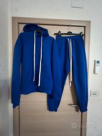 Completo tuta felpata tg M blette ragazzo