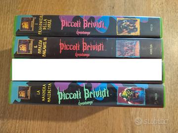 VHS PICCOLI BRIVIDI ORIGINALI GOOSEBUMPS 1996 1997