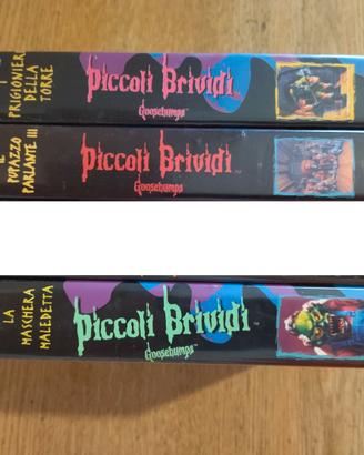 VHS PICCOLI BRIVIDI ORIGINALI GOOSEBUMPS 1996 1997