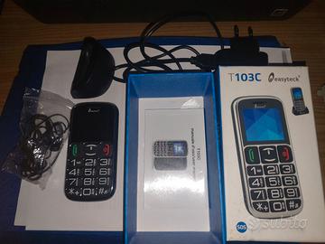 CELLULARE EASYTECK T103C PER ANZIANI 
