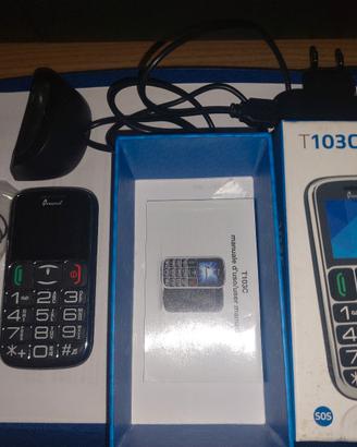 CELLULARE EASYTECK T103C PER ANZIANI 