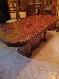  tavolo nuovo in radica mai usato 