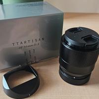 Obiettivo ttartisan 56mm f1.8 sony e mount