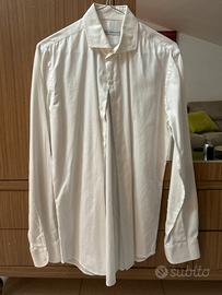 Camicia bianca da uomo taglia S